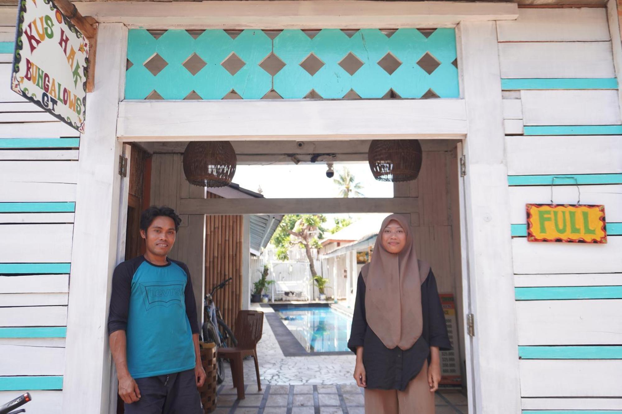 Kushak Bungalow Gili Trawangan Eksteriør billede